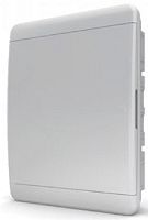 Бокс пластиковый Tekfor ЩРВ-П-24 BVN 40-24-1 (385х290х102мм) IP41 белая дверца картинка 